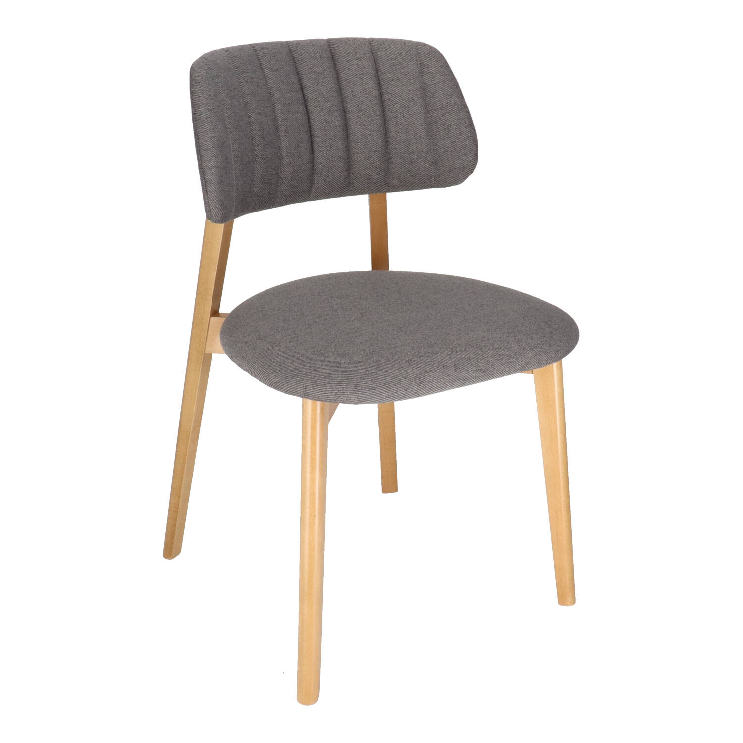 T MARY UP Grey classic Upholstered indoor chair